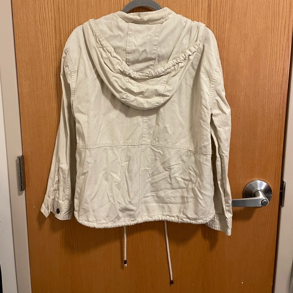 Life In Progress Off-White Zip-Up Jacket - Picture 3 of 4